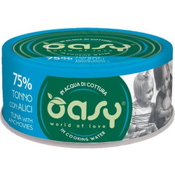 Oasy More Love Adult with Tuna & Anchovies 70gr