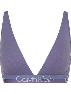Calvin Klein Σουτιέν Τριγωνάκι χωρίς Μπανέλα Μωβ 000QF6683E-VDD