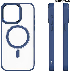 Sonique Magnetic Magmetal Back Cover Blue (iPhone 14 Pro)