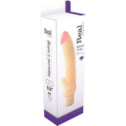 Toyz4lovers Real Rapture Natural Living Shock Jelly Ρεαλιστικός Δονητής Δονητής Jelly 24cm Flesh