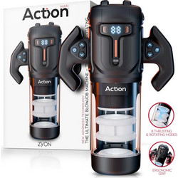 IntoYou Action Zyon Advance Pocket Αυνανιστήρι με Δόνηση & Αναρρόφηση