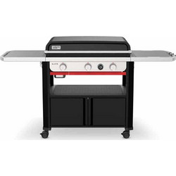 Weber Slate GPD Premium Griddle 76 Ψησταριά Υγραερίου με 3 Εστίες 10.6kW Επιφάνειας 76x46cm 1500246