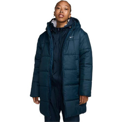 Nike Sportswear Classic Puffer Therma-FIT Γυναικείο Μπουφάν Χειμωνιάτικο Puffer Μακρύ Πετρόλ FZ5903-478