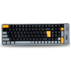 Alcatroz Tetriz Air 3 Autumn Ασύρματο Gaming Πληκτρολόγιο Black