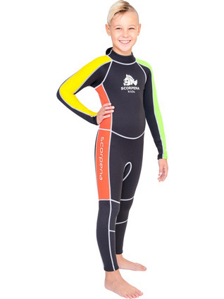 Scorpena Miami Παιδική Ολόσωμη Στολή Κατάδυσης Neoprene για Αυτόνομη Κατάδυση 3mm