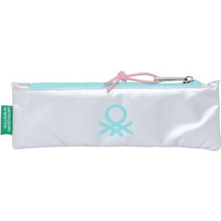Safta Benetton Κασετίνα Ασημί M025