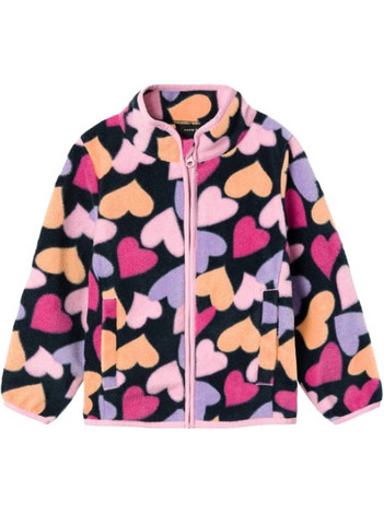 Name It Παιδική Ζακέτα Fleece με Φερμουάρ Πολύχρωμη 13231163