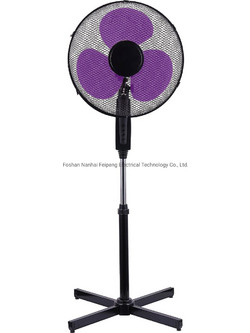 Silver FS40-10 Purple Ανεμιστήρας Δαπέδου Ορθοστάτης 40cm 50W