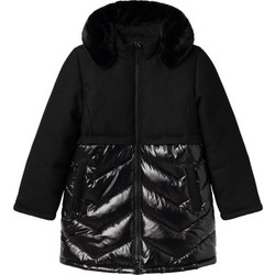 Name It Παιδικό Μπουφάν Χειμωνιάτικο Puffer Μαύρο 13233961