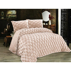 Dimcol Κουβερτοπάπλωμα Μονό 160x220 Fleece Mocha