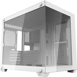 Darkflash C285MP White Micro Tower Κουτί Υπολογιστή RGB με Πλαϊνό Παράθυρο