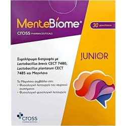 Cross Pharmaceuticals MenteBiome Junior 30 Φακελάκια