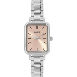 Casio Γυναικείο Ρολόι με Ασημί Μεταλλικό Μπρασελέ LTP-V009D-4E