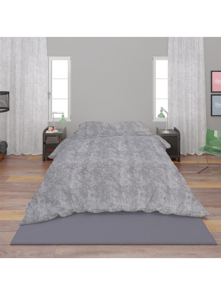 Dimcol Σετ Σεντόνια King Size Βαμβακερά 240x270 Shadow 613 Dark Grey