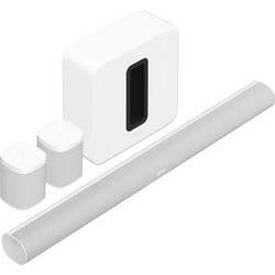 Sonos Premium Immersive Set With Arc + Sub + One SL Gen3 Σετ Ηχείων Home Cinema White