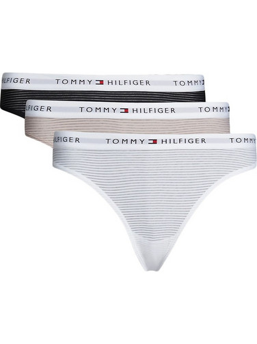 Tommy Hilfiger Γυναικεία String 3Pack UW0UW05532-05H