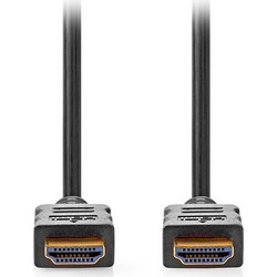 Nedis Καλώδιο HDMI 2.0 HDMI Male to HDMI Male 1.5m Black