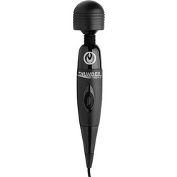 Master Series Thunder Stick Power Wand Δονητής Μασάζ 33cm Μαύρος
