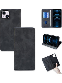 Sonique Vintage Magnet Wallet Black (iPhone 14 Plus)