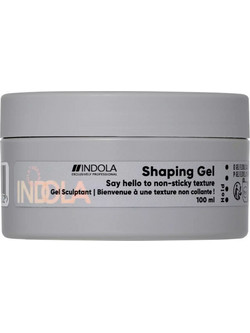 Indola Non-Sticky Shaping Gel Μαλλιών για Λάμψη 100ml