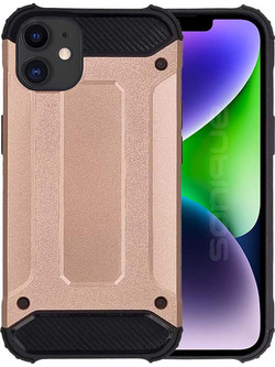Sonique Heavy Armor Back Cover Rose Gold (iPhone 11)