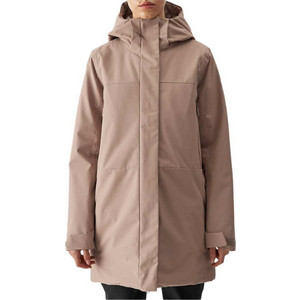 4F Γυναικείο Μπουφάν Χειμωνιάτικο Softshell Μακρύ Nude 4FWAW24TTJAF560-82S 4F Γυναικείο Μπουφάν Χειμωνιάτικο Softshell Μακρύ Nude 4FWAW24TTJAF560-82S