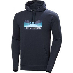 Helly Hansen Ανδρικό Αθλητικό Φούτερ με Κουκούλα Navy Μπλε 51893-991
