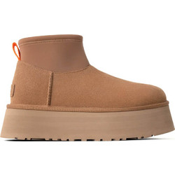 UGG Classic Mini Dipper Γυναικεία Μποτάκια Πλατφόρμα Suede Μπεζ 1168170-00KD