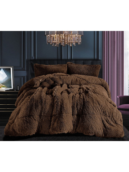 Silk Fashion Κουβερτοπάπλωμα Μονό 170x220 Coffee