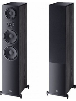 Heco Aurora 1000 Ζεύγος Ηχείων Hi-Fi Δαπέδου 380W 3 Δρόμων Black