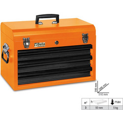 Beta C22E Βαλίτσα Εργαλείων Μεταλλική Μ43.5xΠ21xΥ50cm