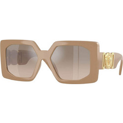 Versace VE4478U 9961 Γυναικεία Γυαλιά Ηλίου Τετράγωνα Κοκάλινα Μπεζ με Καφέ Φακό