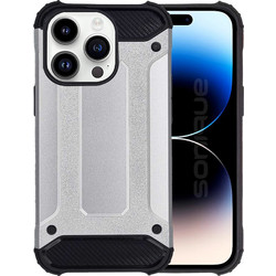 Sonique Heavy Armor Back Cover Silver (iPhone 14 Pro)