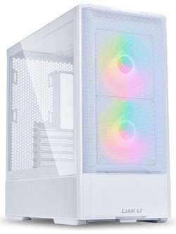 Lian Li Lancool 207 White Gaming Micro Tower Κουτί Υπολογιστή RGB με Πλαϊνό Παράθυρο