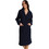 Lydia Creations Γυναικεία Ρόμπα Χειμωνιάτικη Fleece Navy Μπλε 24670
