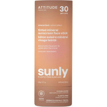 Attitude Sunly Αντηλιακό Stick Προσώπου με Χρώμα SPF30 20gr