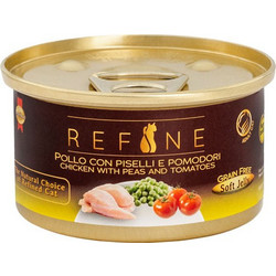Refine Adult Grain Free with Chicken, Peas & Tomatoes in Jelly 80gr