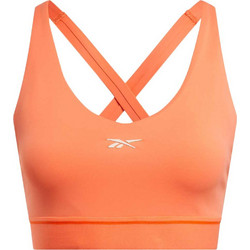 Reebok Team Bralette Αθλητικό Μπουστάκι με Μέτρια Στήριξη & Ελαφριά Ενίσχυση Πορτοκαλί 100205711