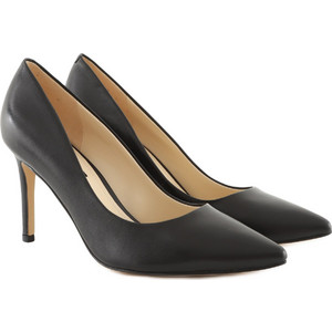 Nine West Ezra Γόβες Suede με Λεπτό Ψηλό Τακούνι Μαύρες LE-001