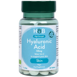 Holland & Barrett Hyaluronic Acid 50mg 30 Ταμπλέτες