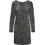 Vero Moda Mini Φόρεμα για Γάμο / Βάπτιση με Παγιέτες Ασημί 10319192