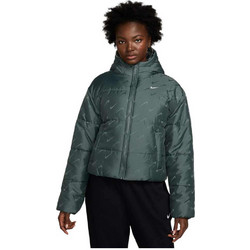 Nike Sportswear Classic Therma-FIT Loose Γυναικείο Μπουφάν Χειμωνιάτικο Puffer Κοντό Χακί FV7941-338