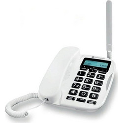 Motorola FW500 4G Ενσύρματο Τηλέφωνο με Ανοιχτή Ακρόαση Λευκό