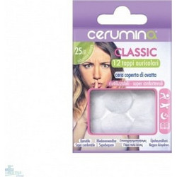 Cerumina Classic Ωτοασπίδες Κέρινες 12τμχ Λευκές