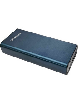 Treqa TR-967 Power Bank 20000mAh 100W με Θύρα USB-A & Θύρα USB-C Blue