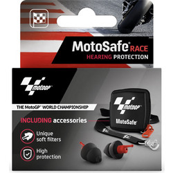 Alpine MotoSafe Race Ωτοασπίδες 2τμχ Μαύρες Κόκκινες