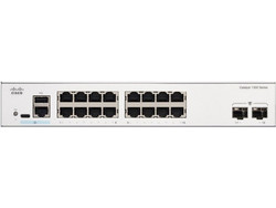 Cisco C1300-16T-2G Managed L2 Switch με 16 Θύρες Ethernet 1000Mbps και 2 SFP θύρες
