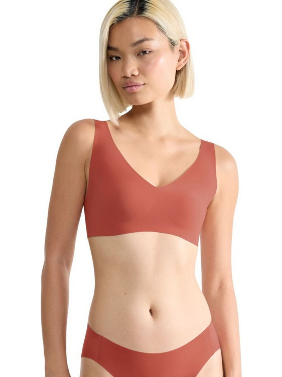 Sloggi Zero Feel 2.0 Bralette χωρίς Μπανέλα Rusted 10217728-7128