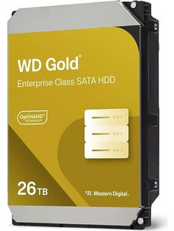 Western Digital Gold 26TB HDD Σκληρός Δίσκος 3.5" Sata 3 7200rpm με 512MB Cache WD261KRYZ