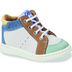 GBB Παιδικά Sneakers Μποτάκια Λευκά Πράσινο Mint Καφέ AL651-29